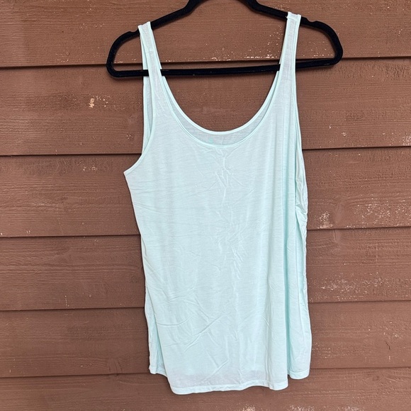 Tommy John Light Seaform Blue Women’s Tank Top size L - Picture 1 of 4